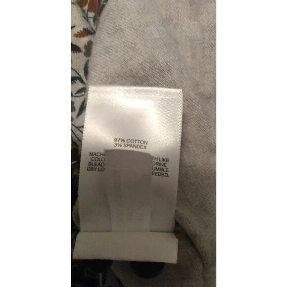 EXPRESS Men's Sz M Floral Pattern Classic Soft Wash Button Down Shirt - Picture 6 of 6